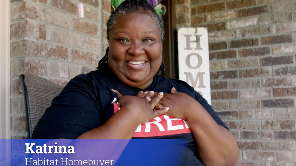 Habitat Homeowners: Katrina
